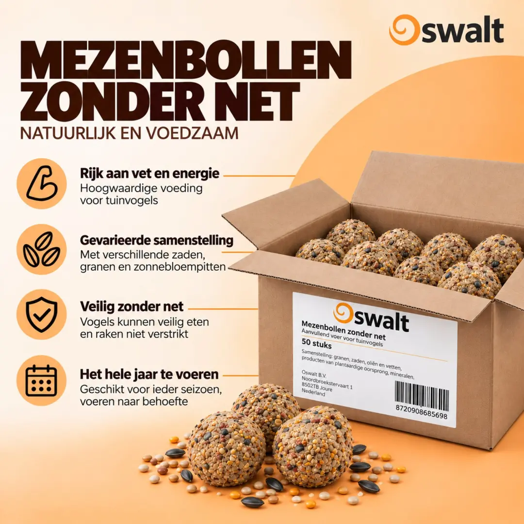 Oswalt Mezenbollen Zonder Net