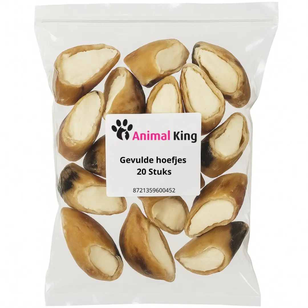 Animalking Kalfshoefjes Hond Gevuld