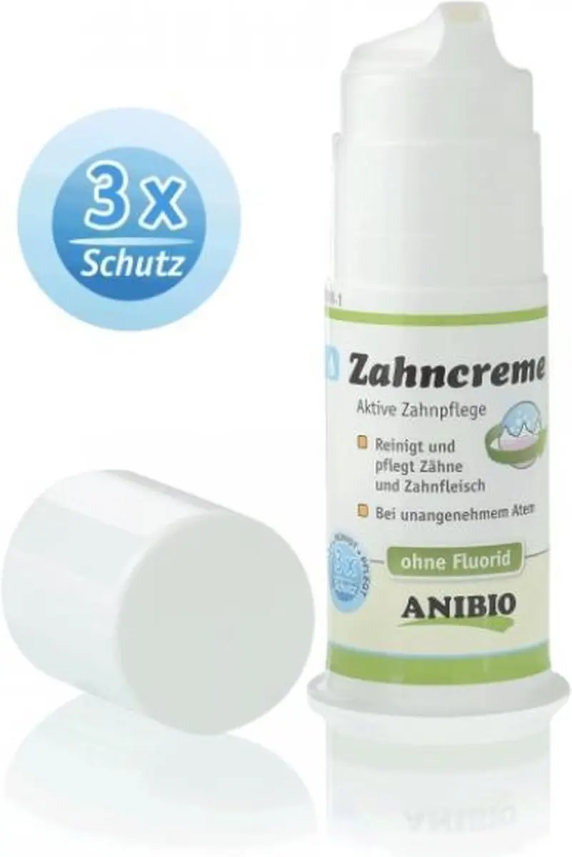 Anibio tandpasta zonder fluoride voor honden en katten 50 gr.