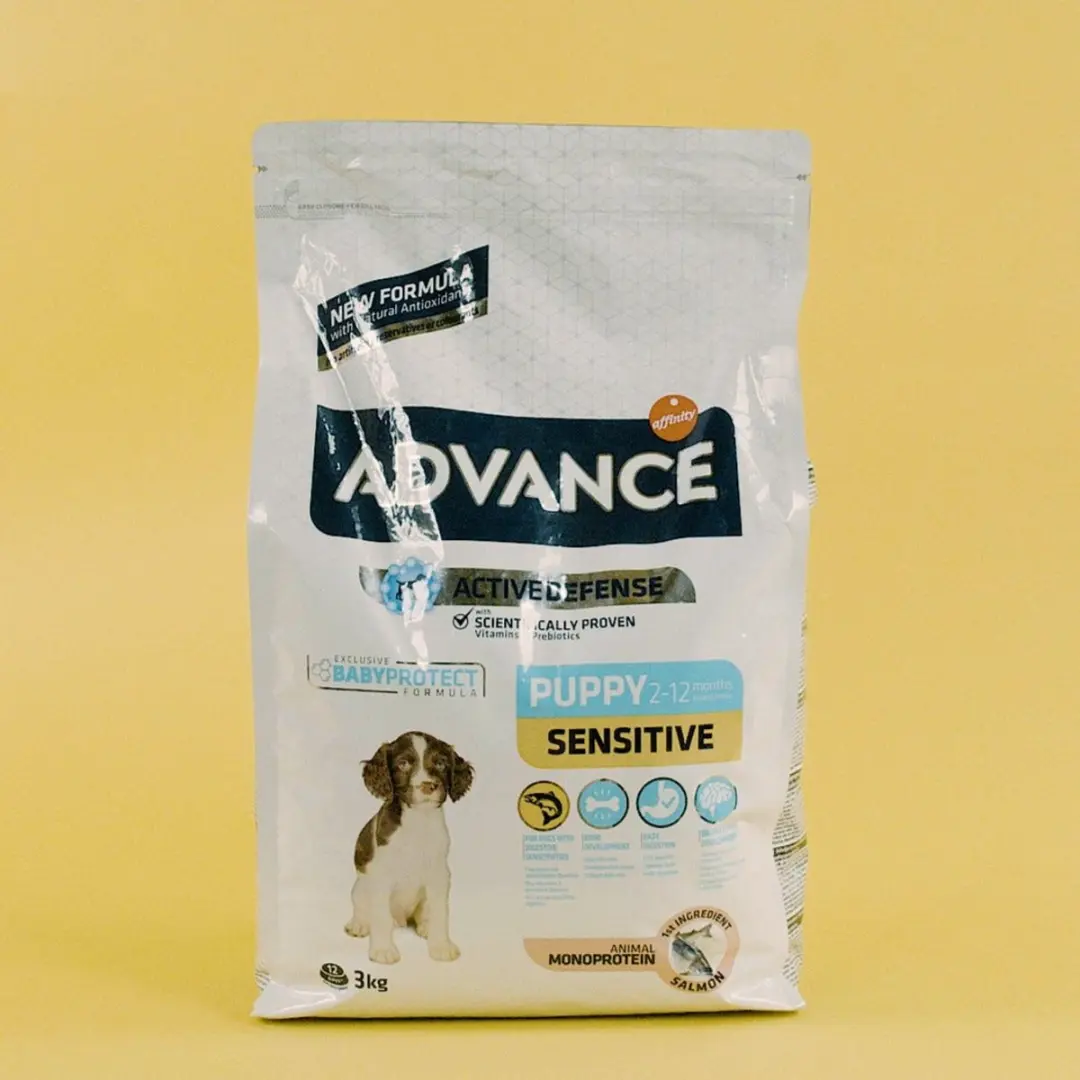 Advance Puppy Sensitive Hondenvoer met Zalm - 12kg - afbeelding 4 van 6