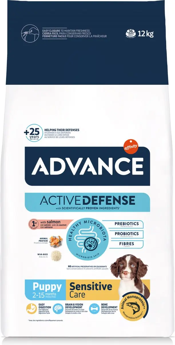 Advance Puppy Sensitive Hondenvoer met Zalm