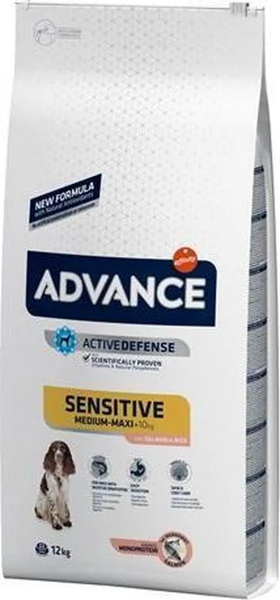 Advance Sensitive Adult Zalm & Rijst Hondenvoer - 3kg - afbeelding 4 van 6