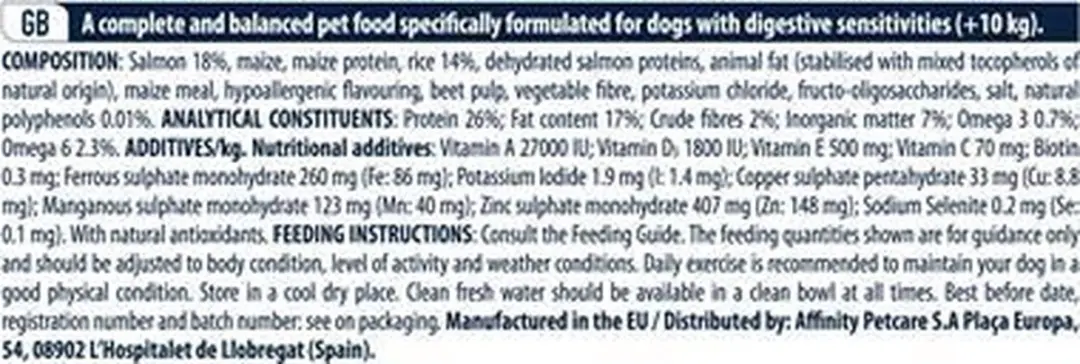 Advance Sensitive Adult Zalm & Rijst Hondenvoer - 3kg - afbeelding 5 van 6