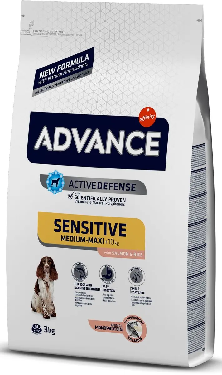 Advance Sensitive Adult Zalm & Rijst Hondenvoer