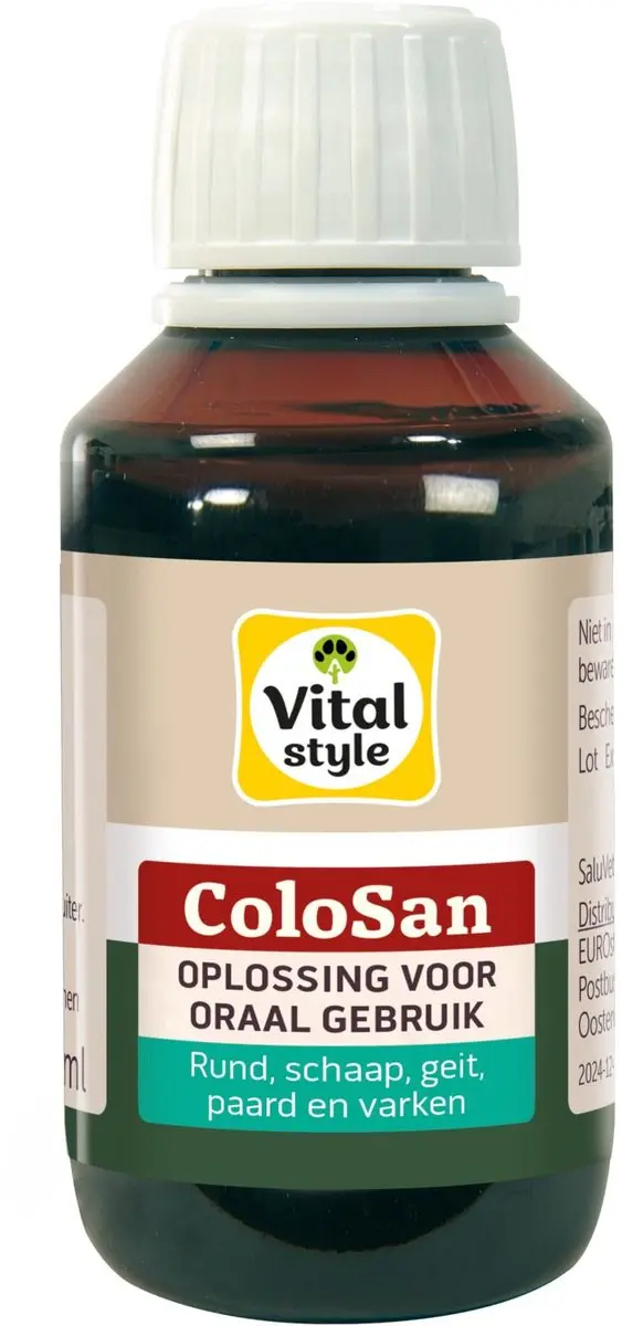 Vitalstyle ColoSan Darmolie Paard 100ml - afbeelding 5 van 5