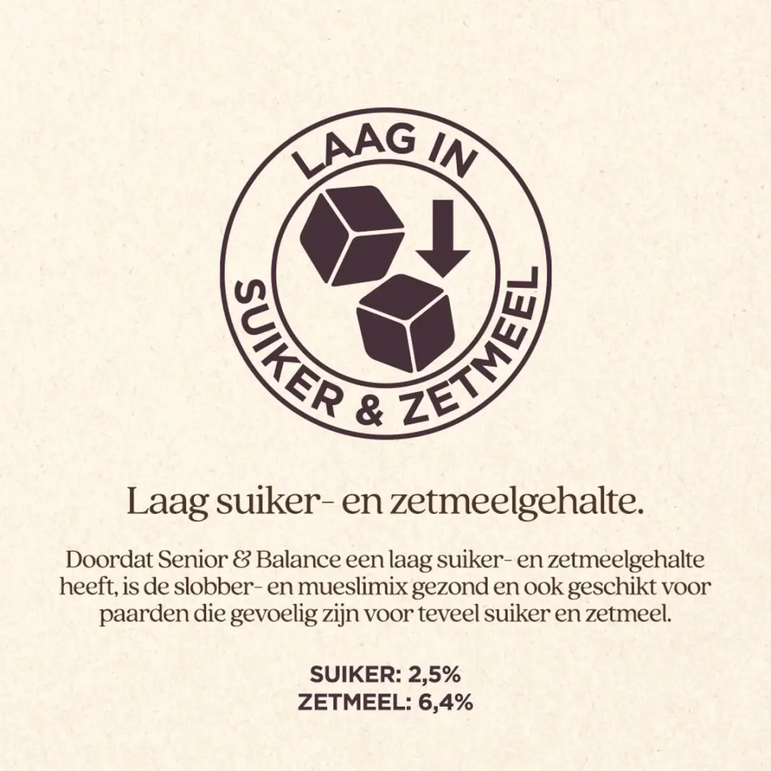 VITALstyle Senior & Balance Paardenmuesli - 15 kg - afbeelding 4 van 6