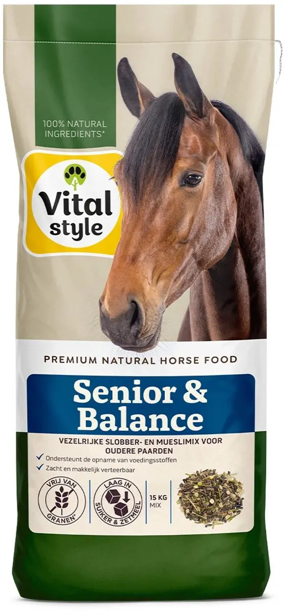 VITALstyle Senior & Balance Paardenmuesli