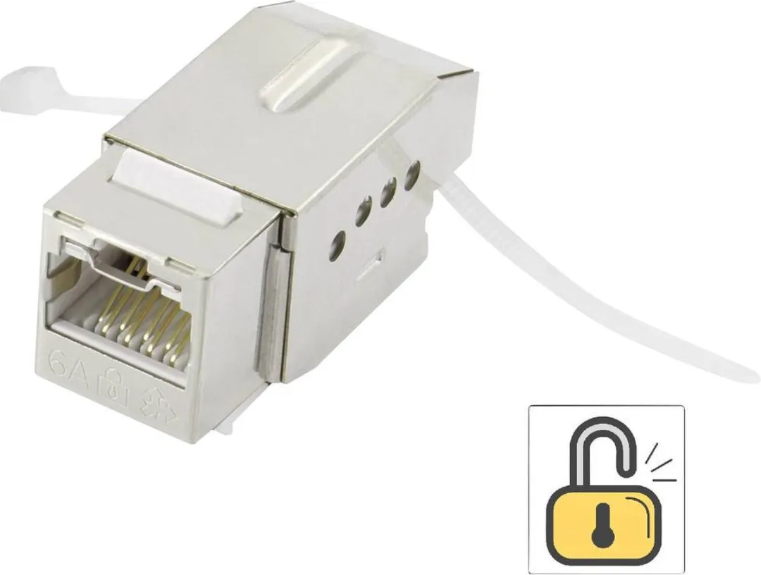 Renkforce RJ45-inbouwmodule CAT 6A KSV10