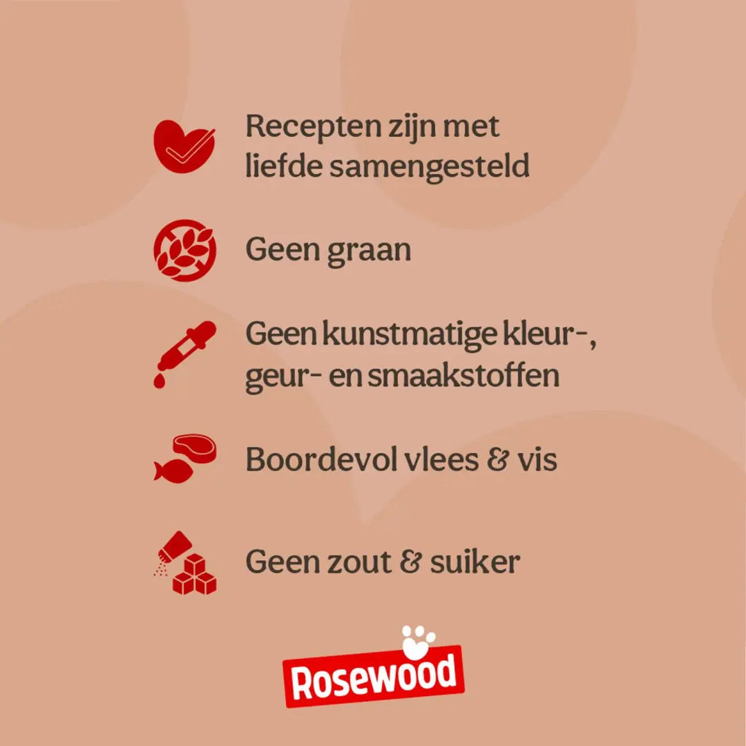 Rosewood Naturefood Filet Kip Hondensnack - 1kg - afbeelding 3 van 6