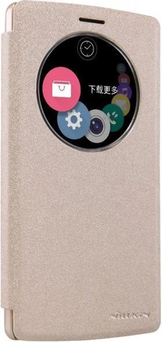 Nillkin Leather Case LG G4 Sparkle Series - Goud