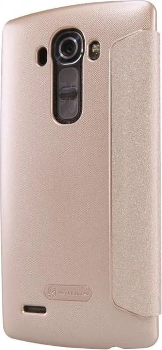 Nillkin Leather Case LG G4 Sparkle Series - Goud - afbeelding 6 van 6