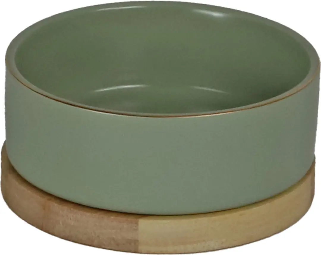 Boon Honden Eetbak Keramiek/Hout 13cm