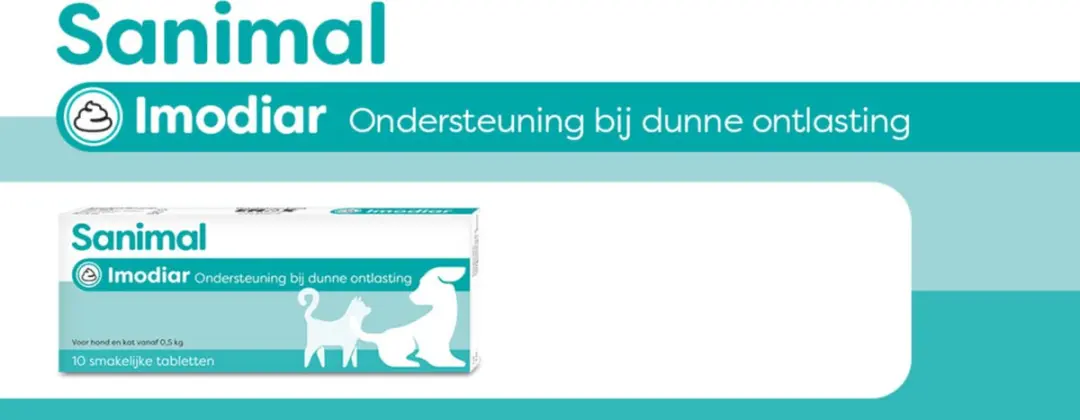 Sanimal Imodiar Supplement voor hond en kat - 10 tabletten - afbeelding 5 van 6