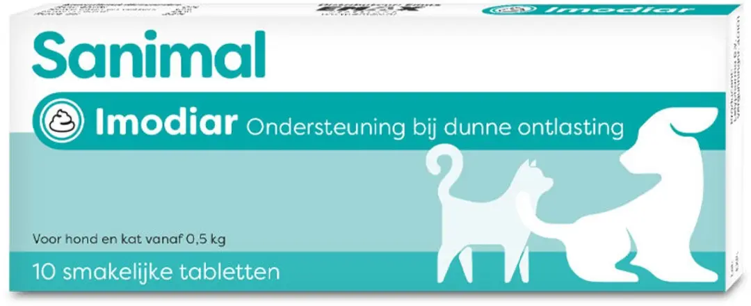 Sanimal Imodiar Supplement voor hond en kat - 10 tabletten - afbeelding 4 van 6