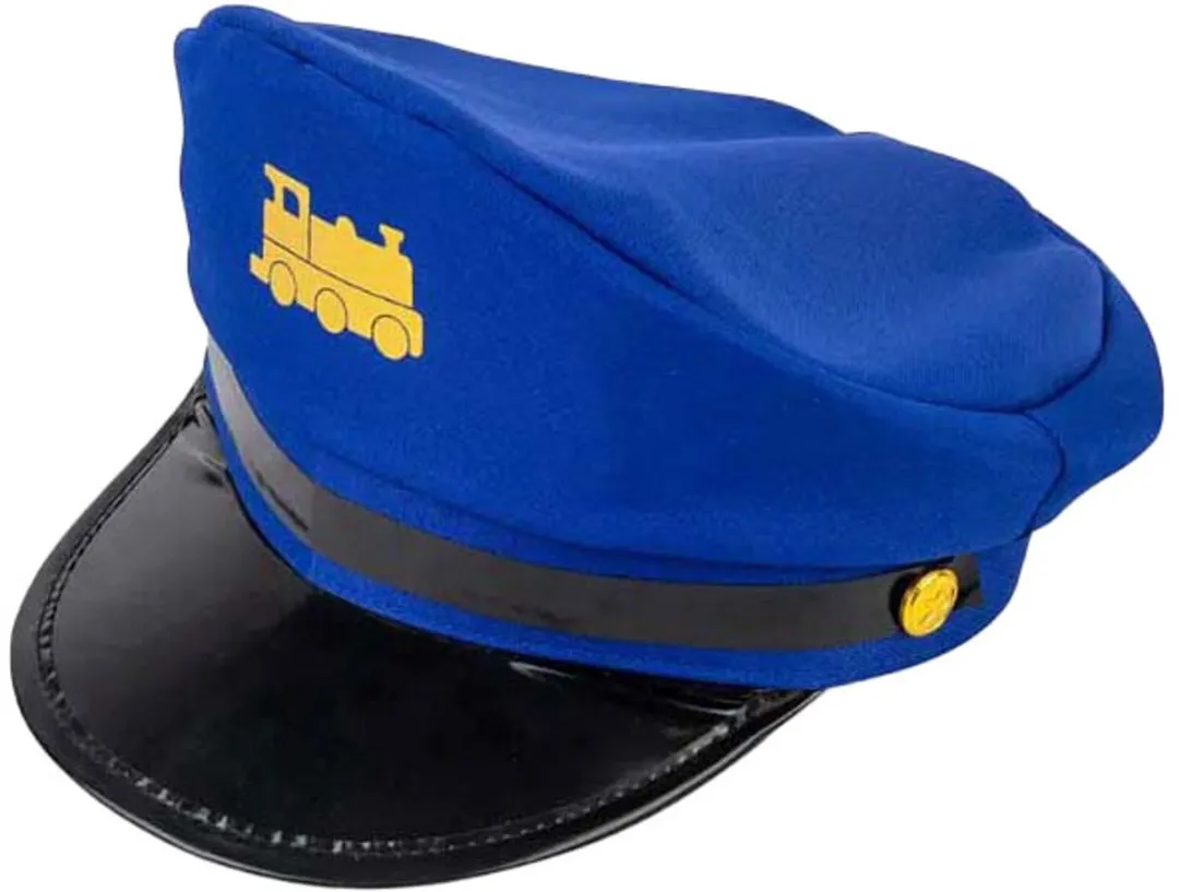 BigJigs speelgoed treinconducteur hoed - kind verkleed accessoire.