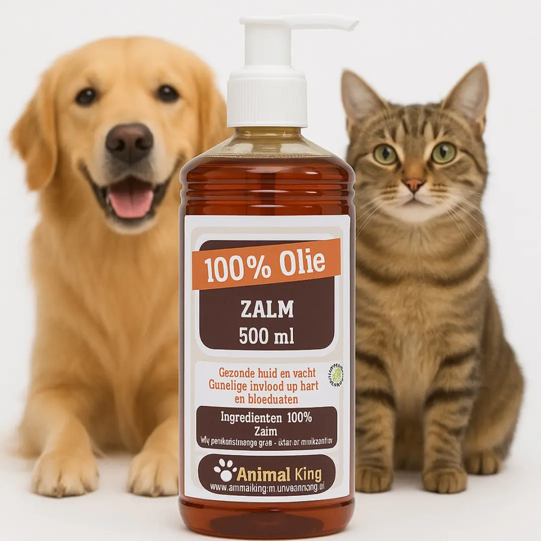 Zalmolie voor Hond en Kat