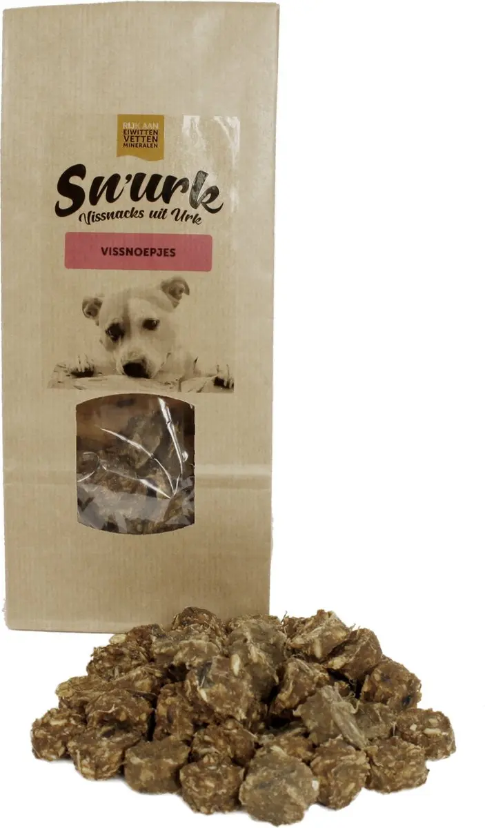 Sn'urk Vissnoepjes Zalmvlees voor Hond