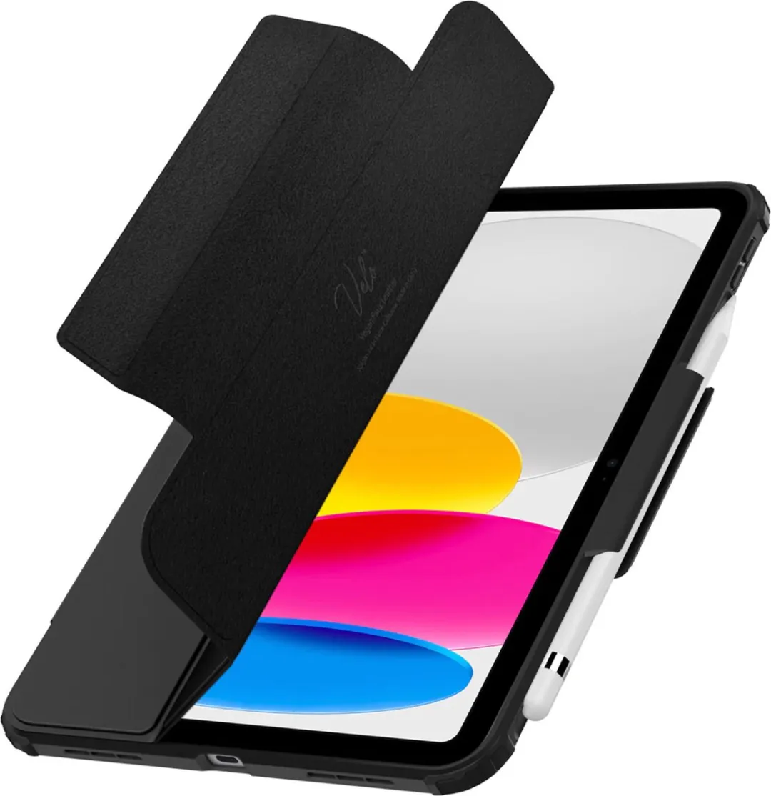 Spigen Ultra Hybrid Pro ACS05416 Hoes - iPad Air 5 11" - Zwart