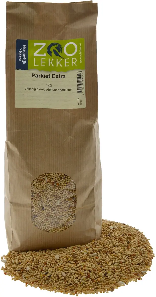 Zoolekker Parkiet Extra 1kg