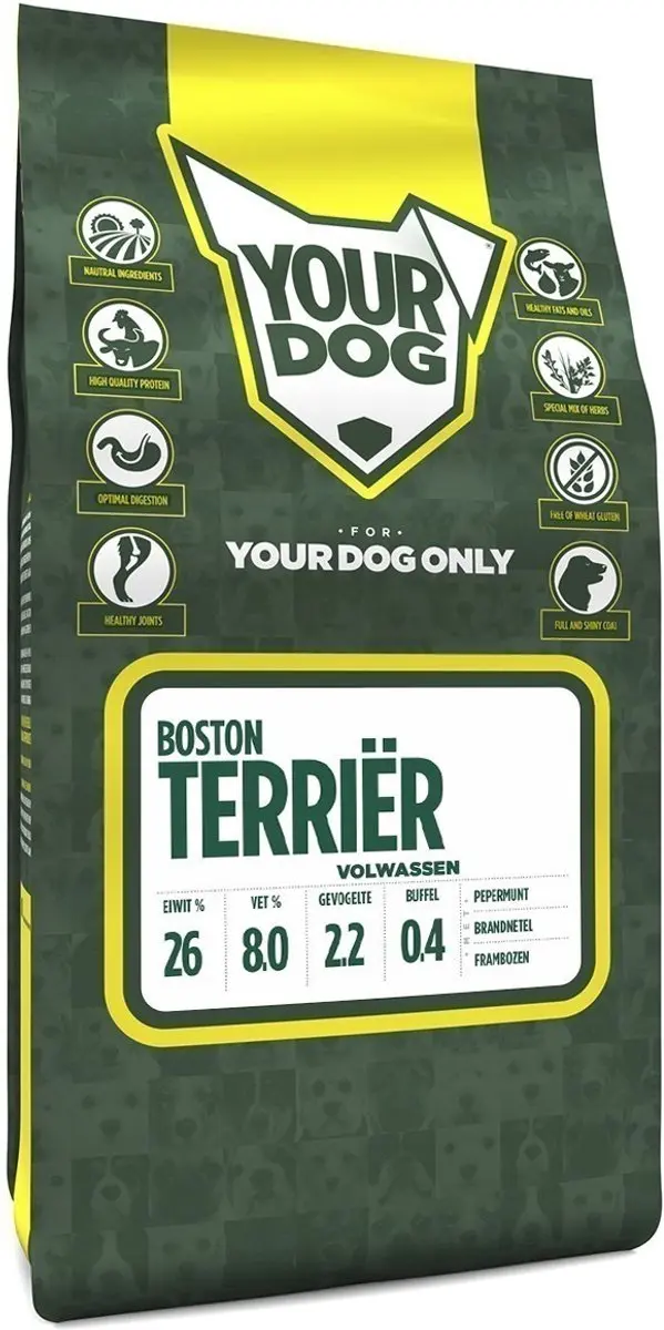 Yourdog boston terriër volwassen