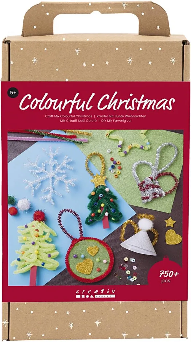 Creativ Company Creatieve Box Kleurrijke Kerst