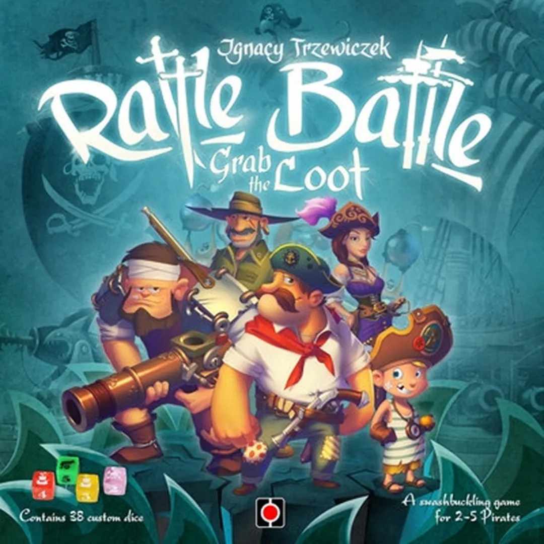 Portal Games Rattle Battle Grab the Loot Bordspel