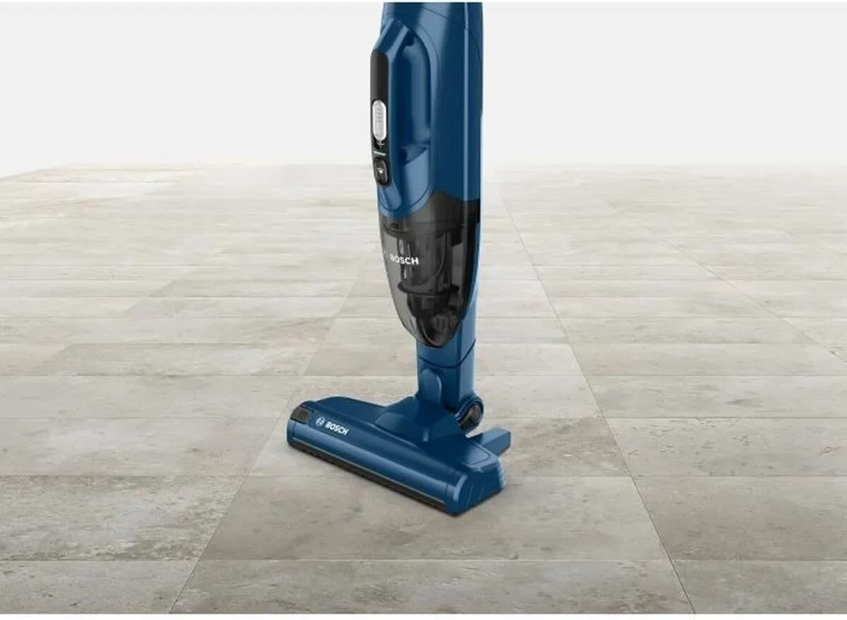 Bosch Readyy'y BCHF216S Steelstofzuiger - 16V - Blauw