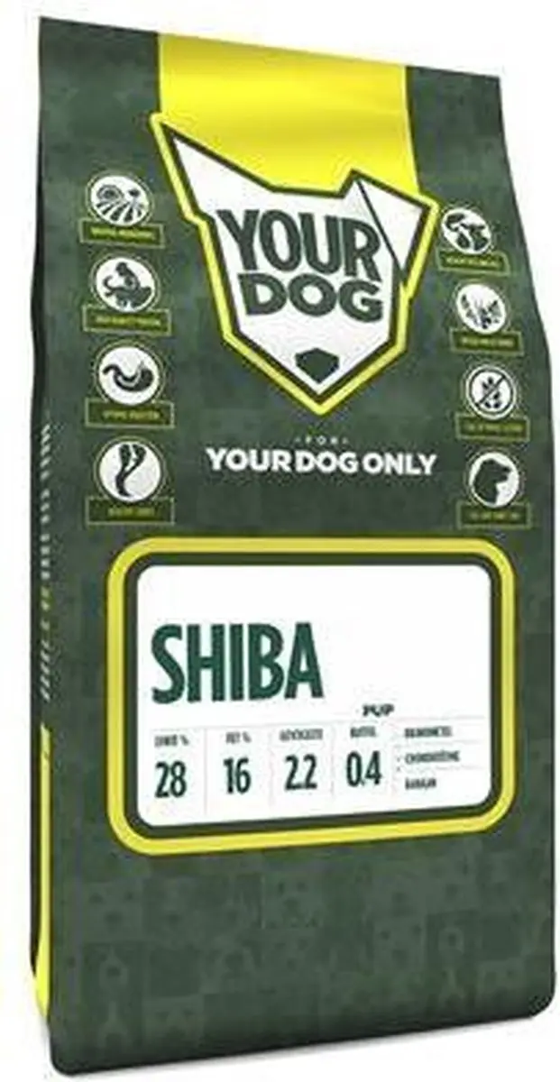 Yourdog Shiba Pup Hondenbrokken - 12 kg - afbeelding 2 van 2