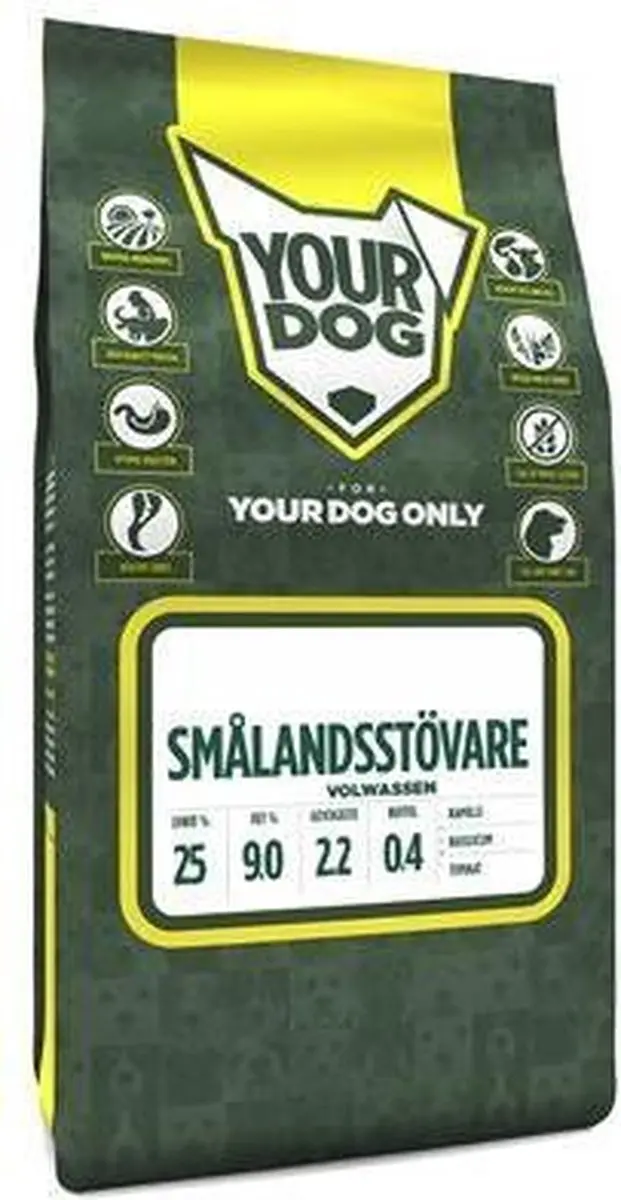 Yourdog Smålandsstövare Hondenbrokken Volwassen - 12 kg - afbeelding 2 van 2