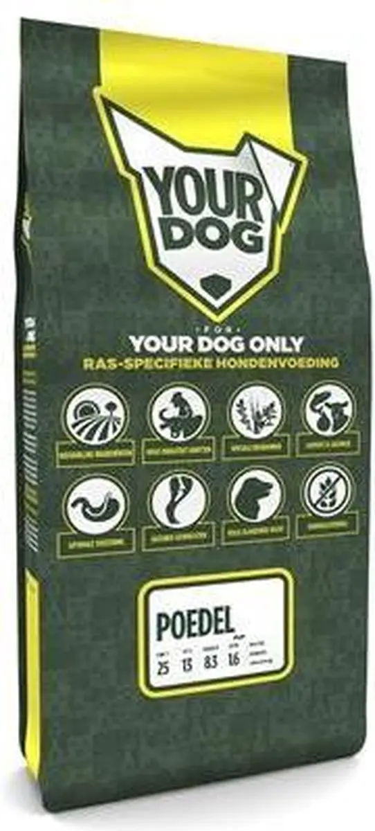 Yourdog Koningspoedel Pup Hondenbrokken 12kg - afbeelding 4 van 4