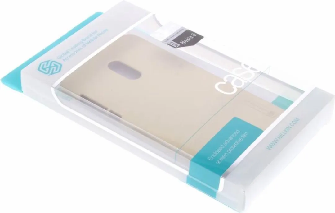 Nillkin Frosted Shield Hoesje Nokia 6 2017 - N613667002 - Goud