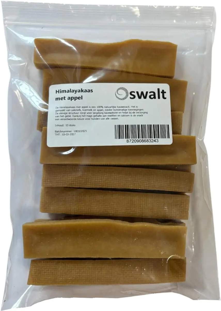 Himalayakaas met appel