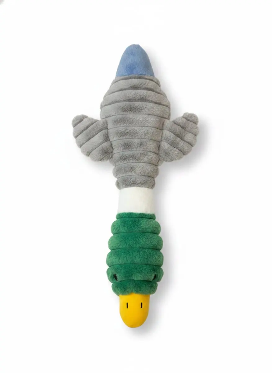 Pluche Hondenknuffel Eend voor Grote Honden en Puppy's