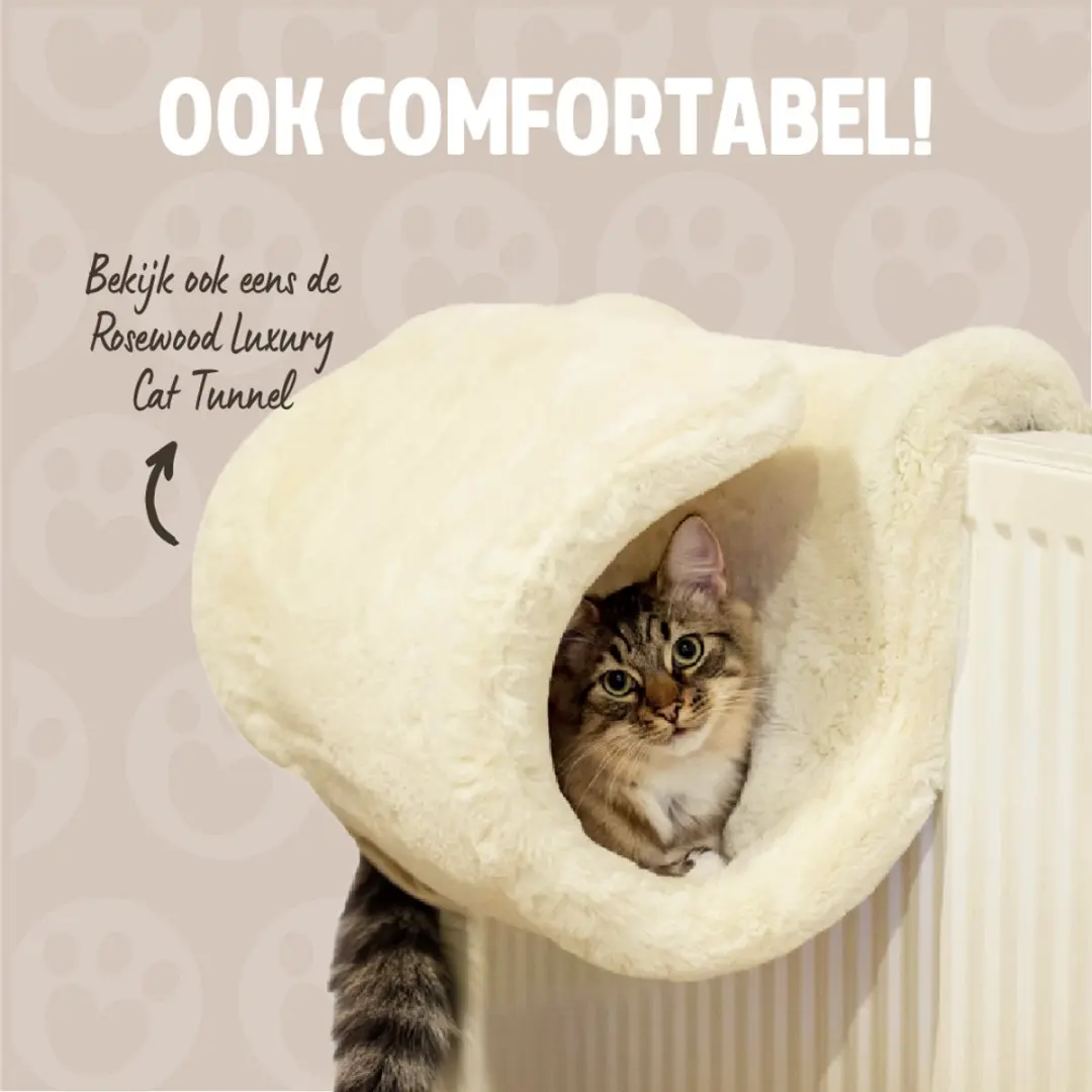 Rosewood Teddy Kattenmand 2-in-1 - Grijs - afbeelding 5 van 6
