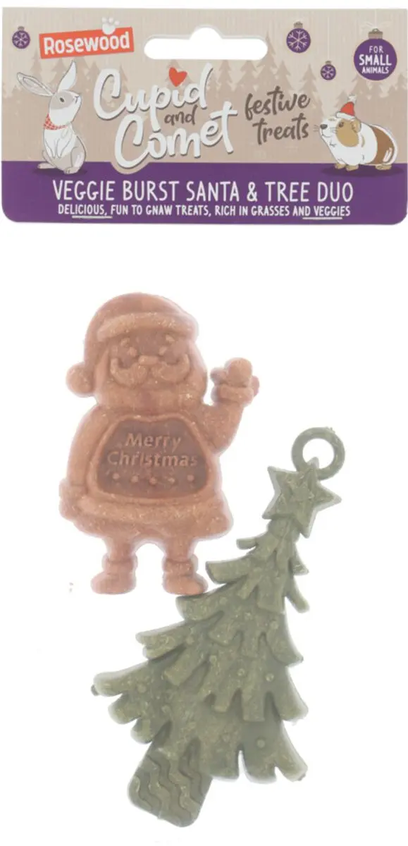 Rosewood Cupid & Comet Santa & Tree Duo Snack