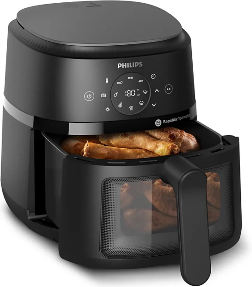 Philips 2000 Series Airfryer NA220/00 - 4.2L - 1500W - Zwart