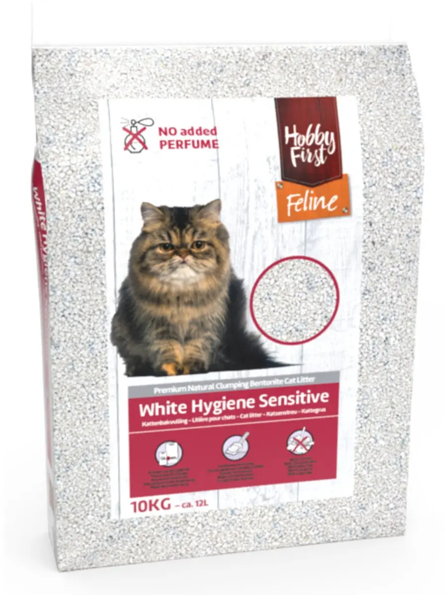 HobbyFirst Kattenbakvulling White Hygiene Sensitive