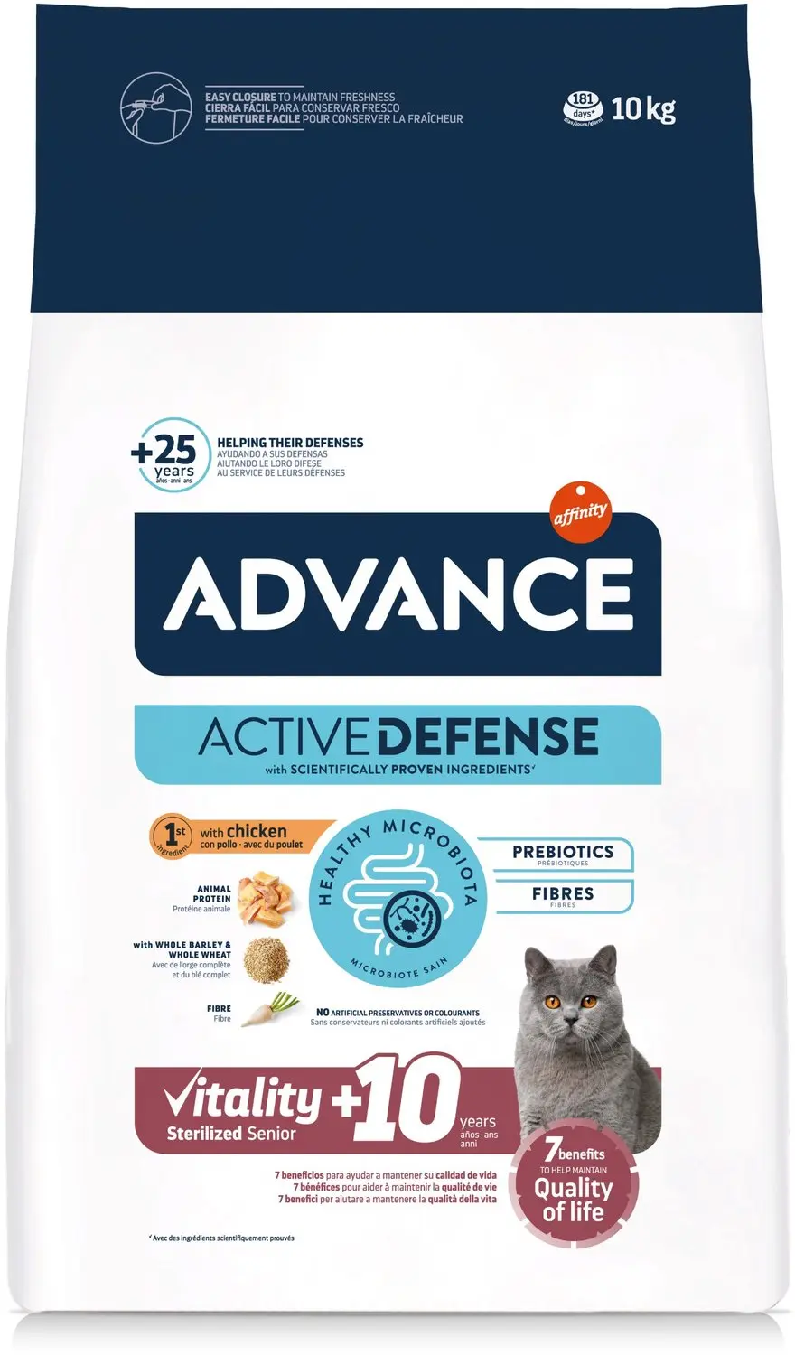 Advance Sterilized Sensitive Senior 10+ Kattenvoer