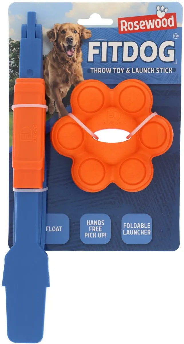 Rosewood FitDog Molecule Apporteerset met Launcher - afbeelding 5 van 6