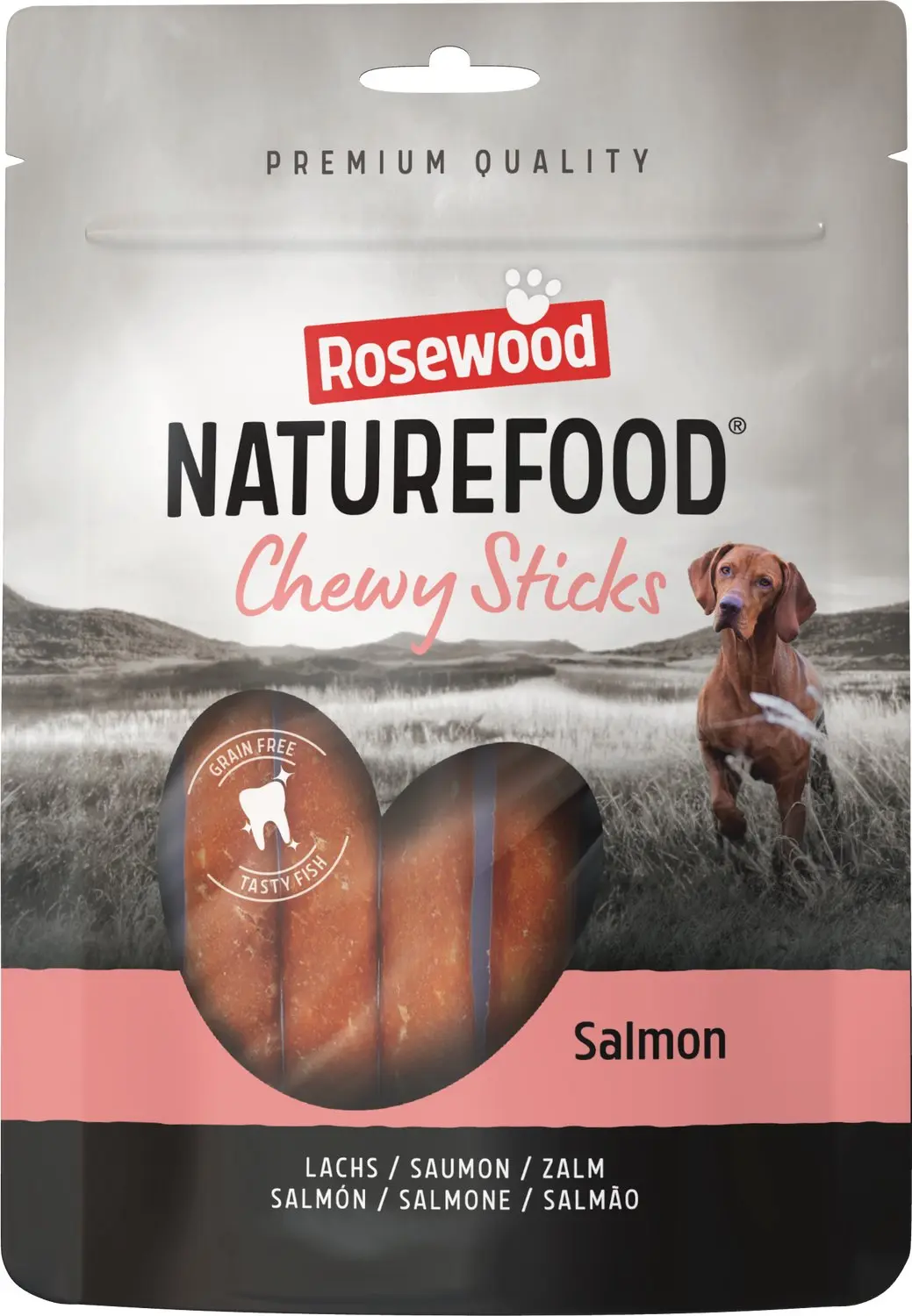 Rosewood Naturefood Chewy Sticks Zalm