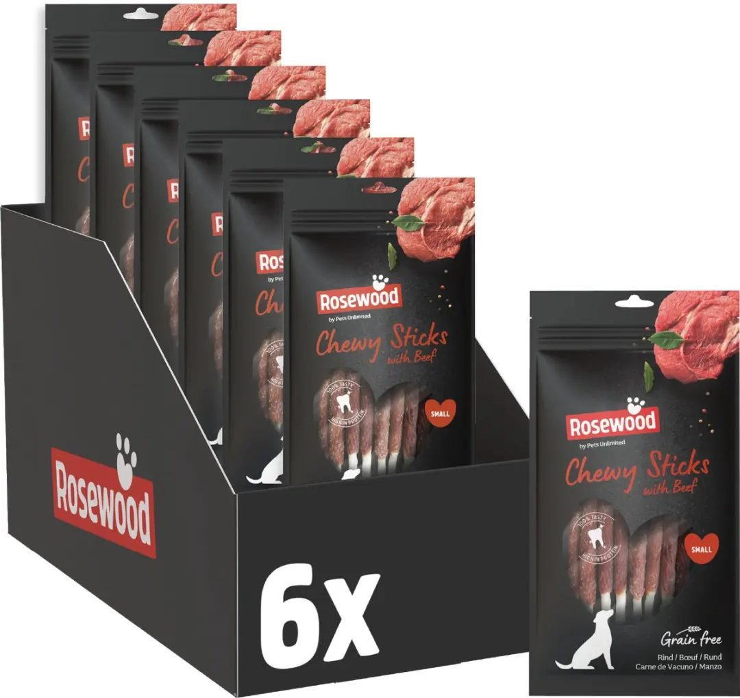 Rosewood Chewy Sticks Rund Small