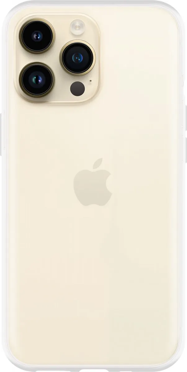 Just in Case Soft TPU Hoesje iPhone 14 Pro Max - Transparant