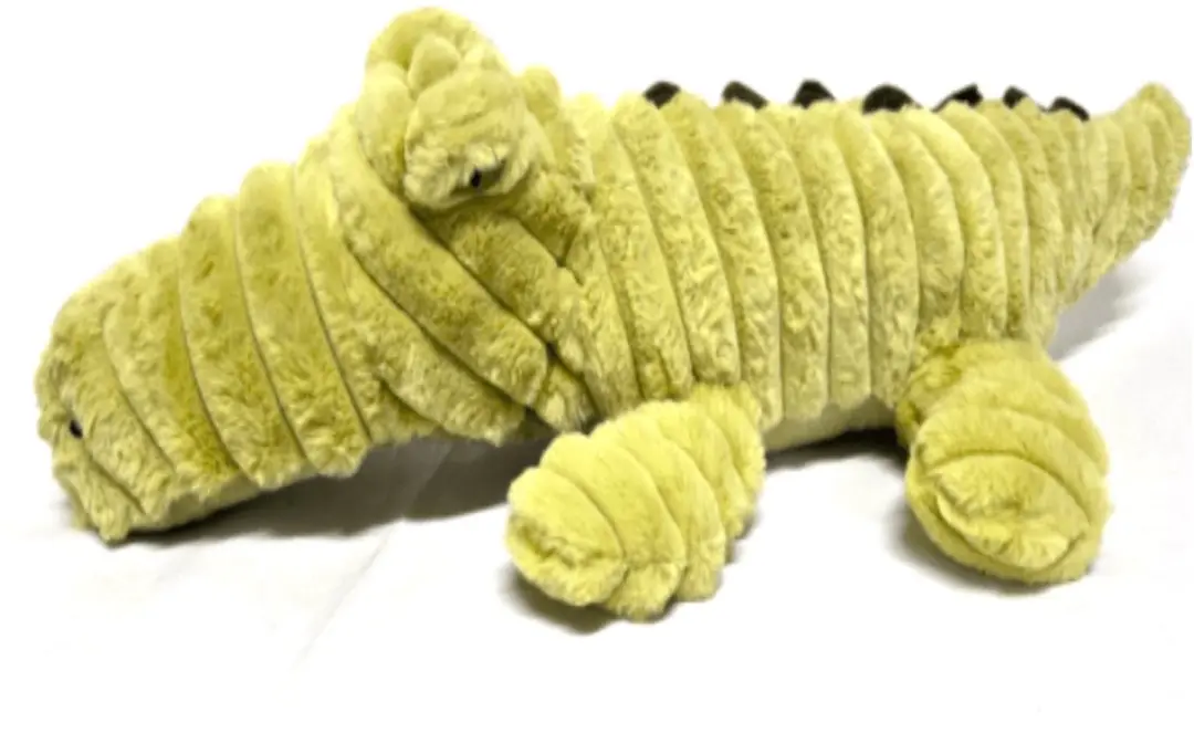 Boon Will de Krokodil Corduroy met Piep - 90cm - Groen - afbeelding 3 van 3