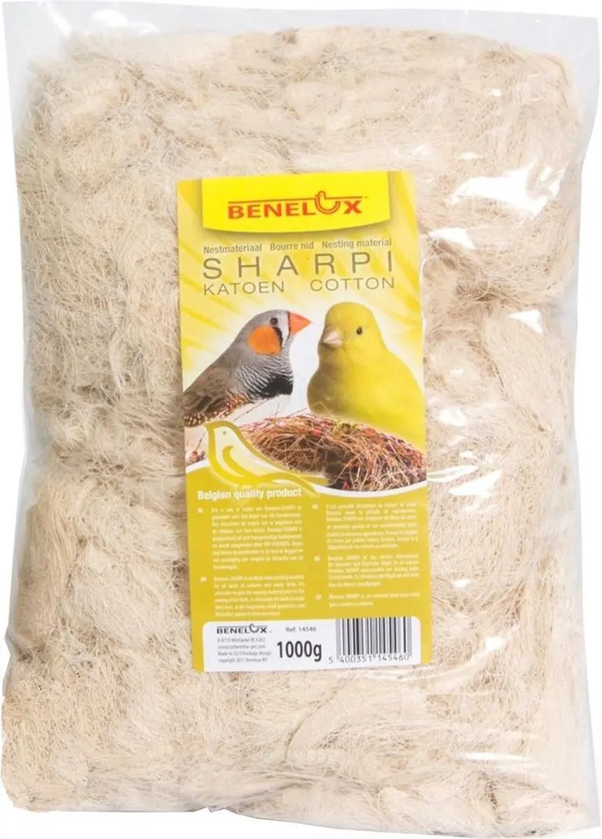 Boon Nestmateriaal Sharpi Katoen 1kg - afbeelding 3 van 4