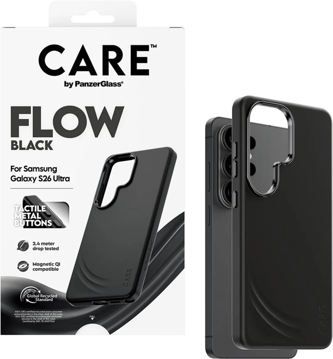 PanzerGlass CARE FLOW CR62575 Hoesje - Samsung Galaxy S26 Ultra - Zwart