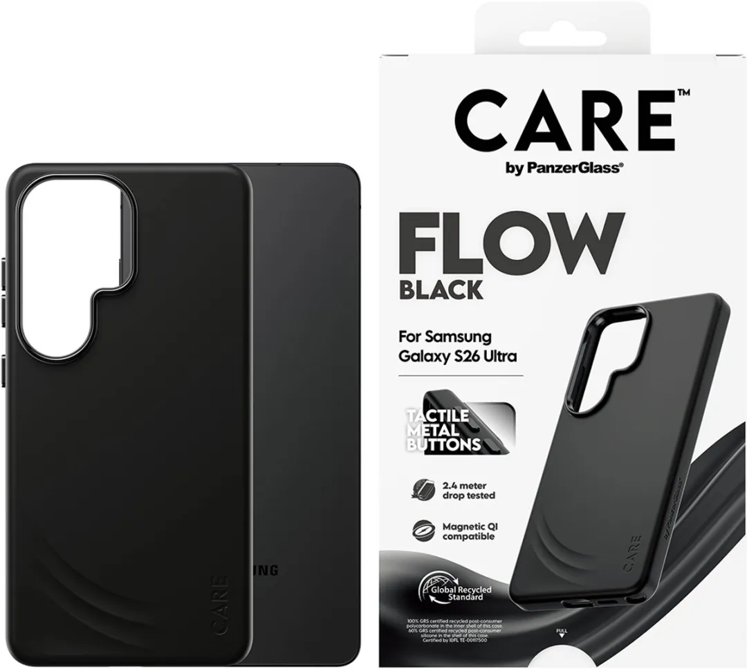 PanzerGlass CARE FLOW CR62575 Hoesje - Samsung Galaxy S26 Ultra - Zwart