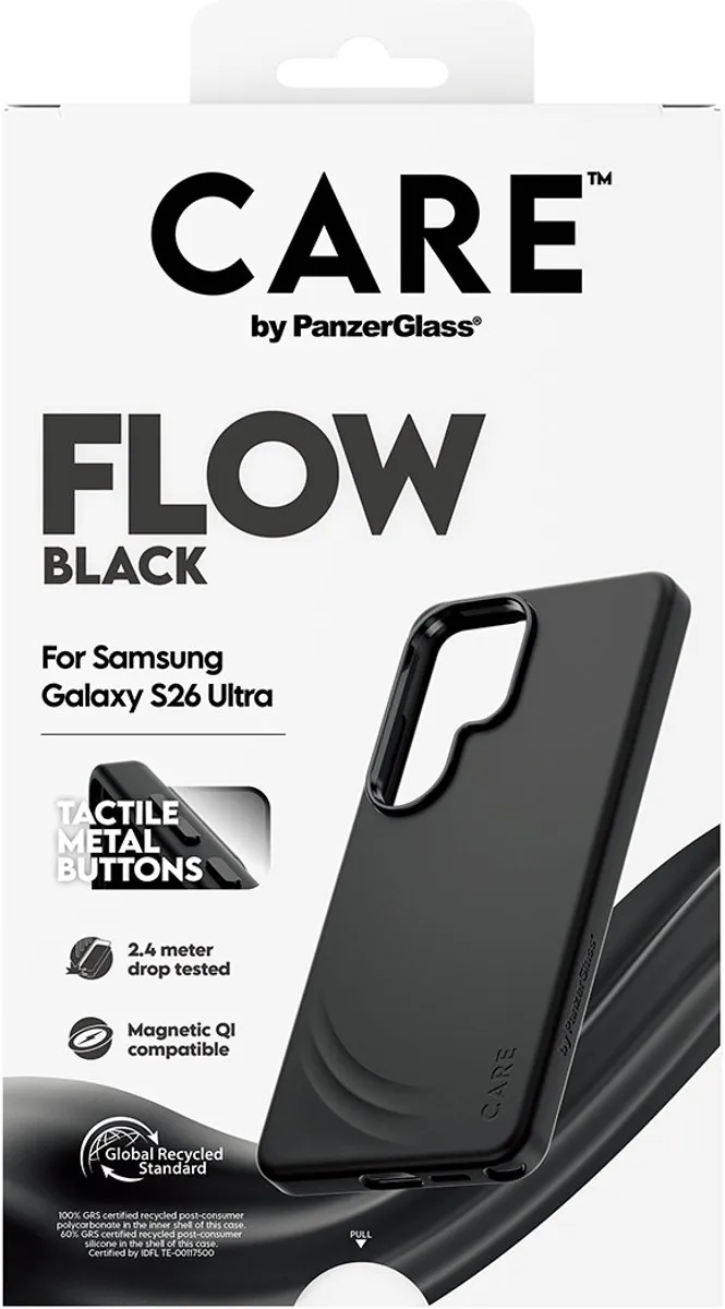 PanzerGlass CARE FLOW CR62575 Hoesje - Samsung Galaxy S26 Ultra - Zwart