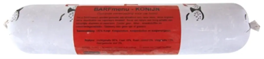 Barfmenu konijn