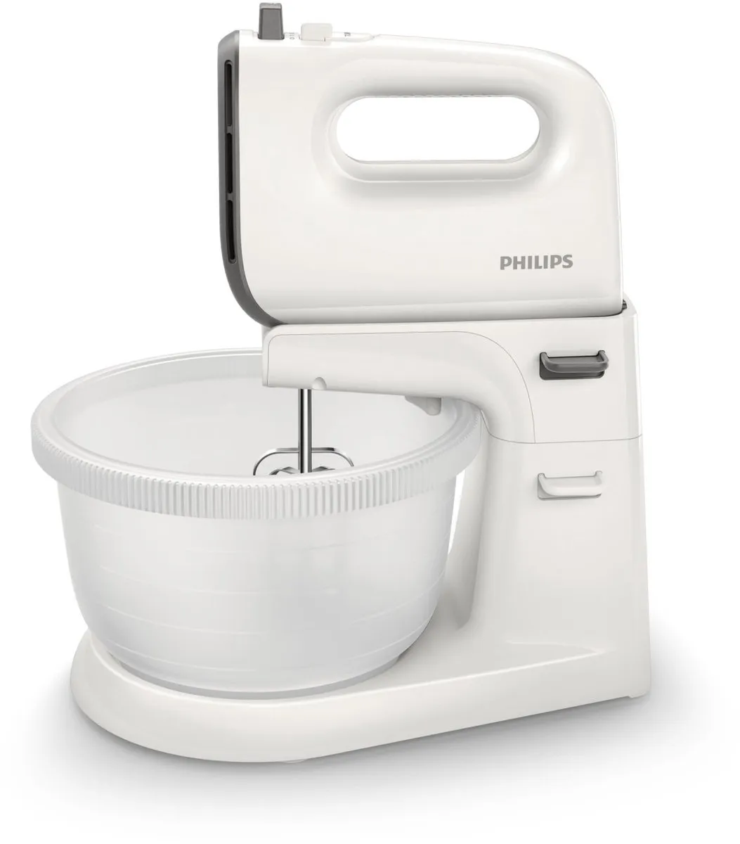 Philips HR3745/00 Handmixer - 450W - 6 Snelheden - 3L Kom - Grijs