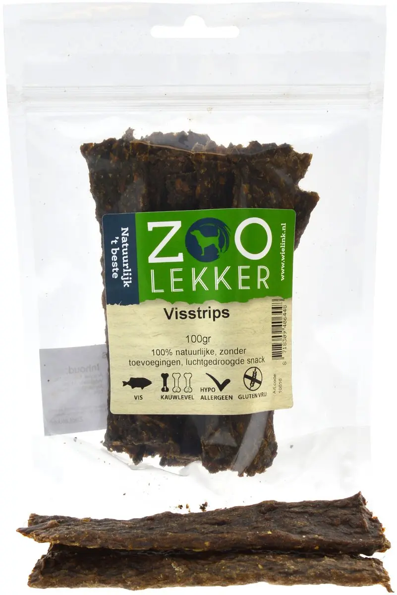 Zoolekker Visstrips